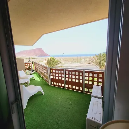 Montana Roja Playa Tejita View Adosado Appartamento El Médano